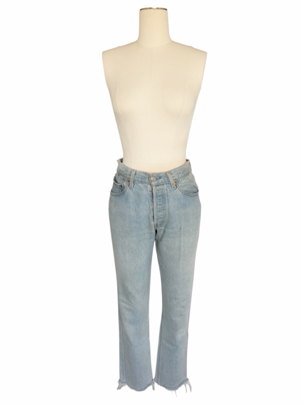 American Vintage Reconstructed Levi’s Light Wash Jeans 27